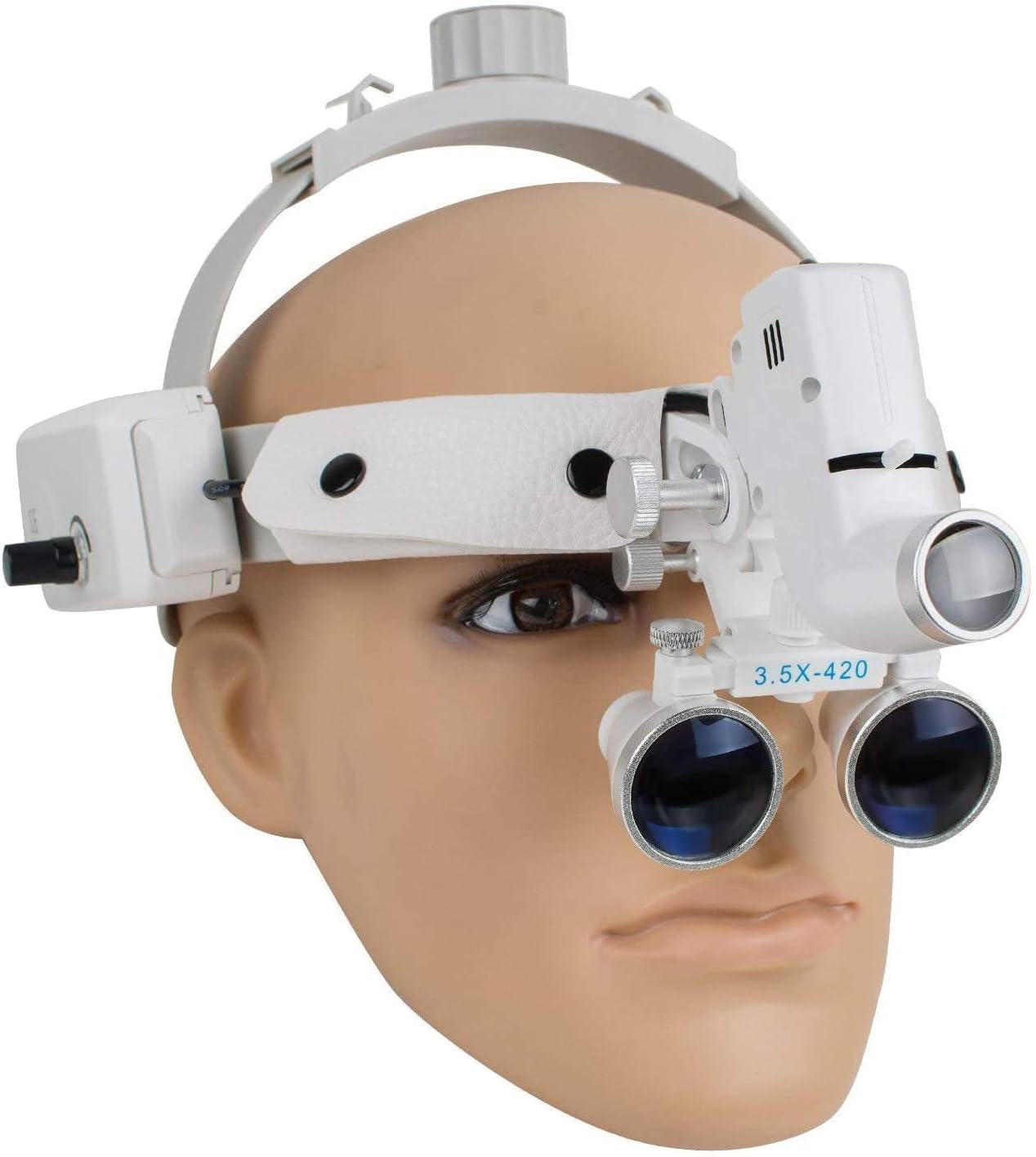 Head Loupe For Microsuction